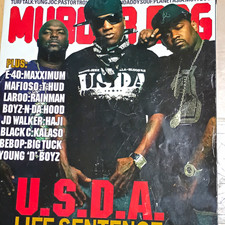 Murder Dog Magazine U.S.D.A. Life Sentence Cover - Young Jeezy, Blood Raw picture