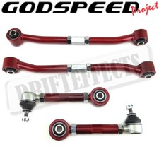 Godspeed 4-Piece Adjustable Rear Camber + Toe Arm Kit For Kia Optima 2011-15 picture