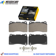Front Pair Ceramic Brake Pads for Caddy ATS STS Mustang G8 Genesis Coupe picture