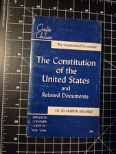 VINTAGE 1966 The Constitution of the United States and Related Documents picture