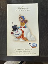 Hallmark  Ornament Frosty the Snowman Let's Have Some Fun 2007  - 824-268 picture