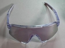 100% Sunglasses S3 Polished Translucent Lavender HiPER Lavender Mirror Lens picture