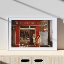 Slim Aarons Saint Tropez Boucherie Poster Vintage Photography Print - Unframed picture