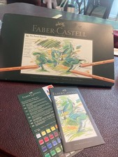Faber-Castel FC112136 Pitt Pastel Pencils in A Metal Tin (36 Pack), Assorted picture