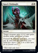 x4 Kaya's Onslaught U MTG Kaldheim M/NM, English picture
