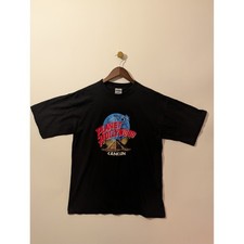 Planet Hollywood T-Shirt Mens Large Black Excellent Cancun Graphic Vintage picture