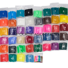 45 Color Dental Elastic Ligature Ties Rubber Power Bands for Orthodontic Braces picture