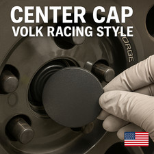 Rays Volk Style Center Caps (4) - TE37 SAGA/SONIC/ULTRA,TE37V,ZE40,21A,21C,NE24 picture