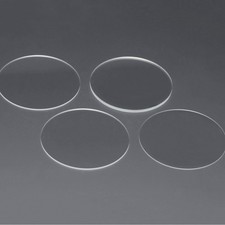 2inch D50mm Sapphire Wafer Substrate Single Crystal Al2O3 Window Thick 0.05-2mm picture