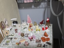 1:12 SCALE DOLLHOUSE MINIATURE ACCESSORIES & FURNITURE BUNDLE  picture