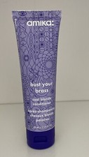 AMIKA BUST YOUR BRASS COOL BLONDE PURPLE CONDITIONER 2oz picture