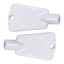 BlueStars Unbreakable 2-Pack 216702900 Metal Freezer Door Key for Kenmore picture