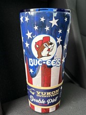 Buc-ees 2026 32 oz. Yukon Outfitters Insulated Patriotic Tumbler With Lid picture