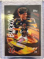Topps 2025 Chrome Joe Burrow Ultra Violet Case Hit UV-17 picture