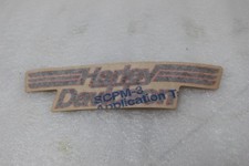 61908-81A NEW OEM 1971-1984 HARLEY-DAVIDSON SUPER GLIDE LOWER RIDER TANK DECAL picture