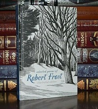 NEW Selected Poems of Robert Frost Illustrated Collectible Hardcover Gift picture