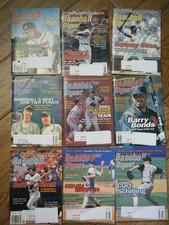 Lot 9 Vintage Issues Baseball Digest Monthly Magazines  MLB picture