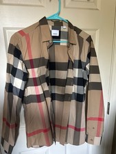 Authentic Burberry poplin shirt size M - Excellent pre owned condition picture