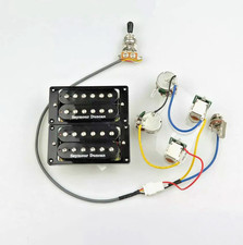 Seymour Duncan SH-1N & SH-4 Humbucker Pickups black 4C with 2v1t / 2V2T wiring picture