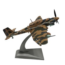 1/72 WWII German Air Force Stuka Ju-87 Bomber Model Military Fighter Ornaments S picture