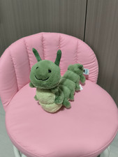 Jellycat Amuseable Fluffy Christopher Caterpillar Doll Gift Kids Toy  picture