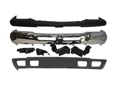 For 03-07 Silverado 1500 2500 Front Bumper Chrome Bar Valance Bracket GM1092173 picture