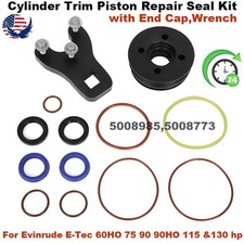 For Evinrude Etec E-tec 5008985 Single Ram Trim Tilt Seal Kit 75-130hp 2005-2019 picture