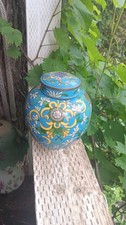 Large Old Chinese Cloisonne Ginger Jar picture