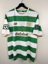 Celtic FC 2017/2018 New Balance Home Football Shirt Soccer Jersey Men's Size L picture