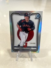 2026 Bowman Chrome Kazuma Okamoto World Baseball Classic Japan 124/499 Blue Jays picture