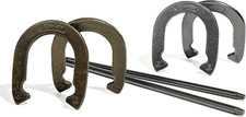 Weather Resistant Franklin Sports Horseshoe Set - -Round Outdoor Enjoyment picture