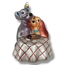 1998 Christopher Radko Disney Lady & Tramp Limited Edition #255/3500 picture