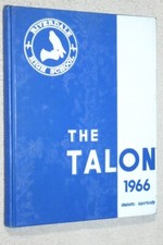 1966 Riverdale High School Yearbook Annual Mt Blanchard Ohio OH - Talon Vol. 4 picture