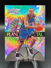 1997-98 Metal Universe Planet Metal Grant Hill #11 PM Detroit Pistons picture