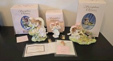 Roman Seraphim Classics Lot Of 3, Jessica Slumber Thank You New Vintage Retired picture