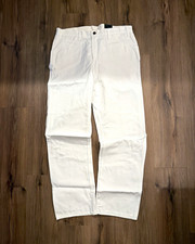 ‼️PAINTERS‼️ Dickies White Relaxed Fit Work Pants Size 36x32 picture