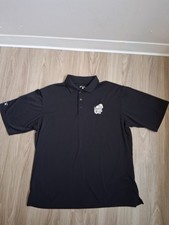 Antigua Men's New Orlean Saints NFL Pique Polo Shirt Size L picture
