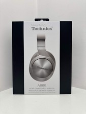 Technics EAH-A800E-S Wireless Noise Cancelling Headphones Silver - New Sealed picture