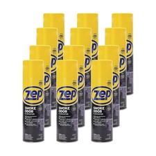 Zep Commercial Smoke Odor Eliminator, Case of 12-16oz. Aerosol Cans, Non-Toxi... picture