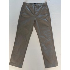 J.Crew High-Rise Girlfriend Chino Pants Grey Size 4 AD156 NWT picture