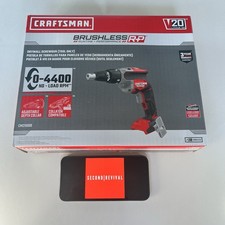 Craftsman V20 Brushless RP Drywall Screwgun Driver CMCF600B Tool Only NEW/SEALED picture
