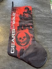 Rare NECA Gears of War 2008 Christmas Stocking Video Game Themed Limited Edition picture
