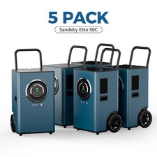 Argendon Wholesale 5 Pack 110-Pints LGR Commercial Dehumidifier with Pump picture