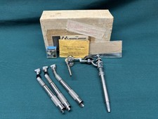 Vtg Midwest American True-Torc Dental Handpiece +Attachments +Parts (18H) picture