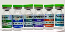 Custom  Holographic 3ml Peptide Vial Labels 10 Pack picture