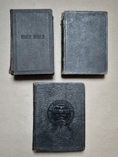 Antique Holy Bibles 1864, 1884, 1904 - King James (KJV),  Collection picture