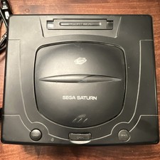 Original Sega Saturn, 2 Controllers, Tested And Working, No Box picture