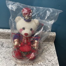 Avon Benson Bear Christmas Drummer Musician New Sealed Vintage 1994 picture