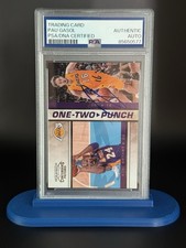 Pau Gasol Signed 2010 Playoff Contenders One-Two Punch Kobe Bryant (PSA) 🐍🐍🐍 picture