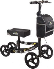Aojin Knee Scooter Steerable Portable Walker 8